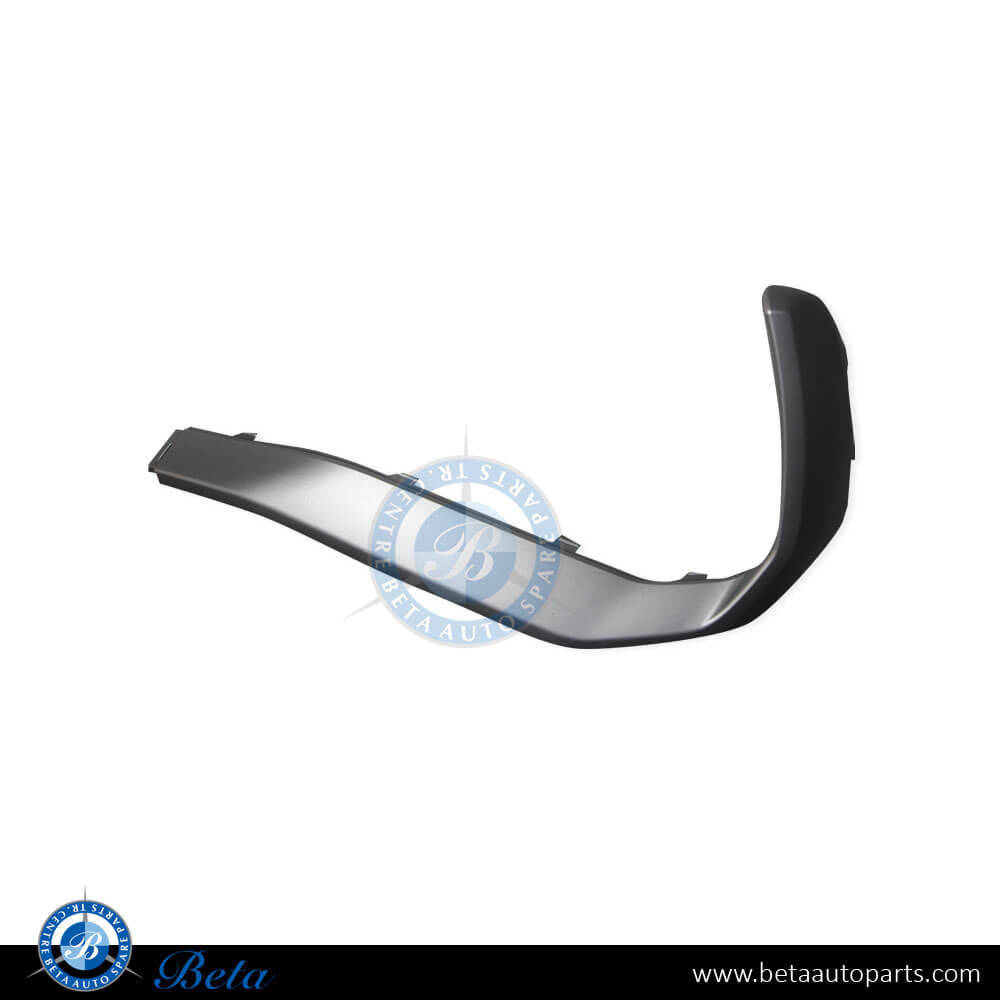 Right Side Rear Diffuser Chrome Moulding - Silver for Audi Q3 Standard/S-Line 2019-Up models, Part Number 83F807968TB2 Right Side Rear Diffuser Chrome Moulding - Silver for Audi Q3 Standard/S-Line 2019-Up models, Part Number 83F807968TB2